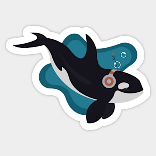 Orca Opera Sticker